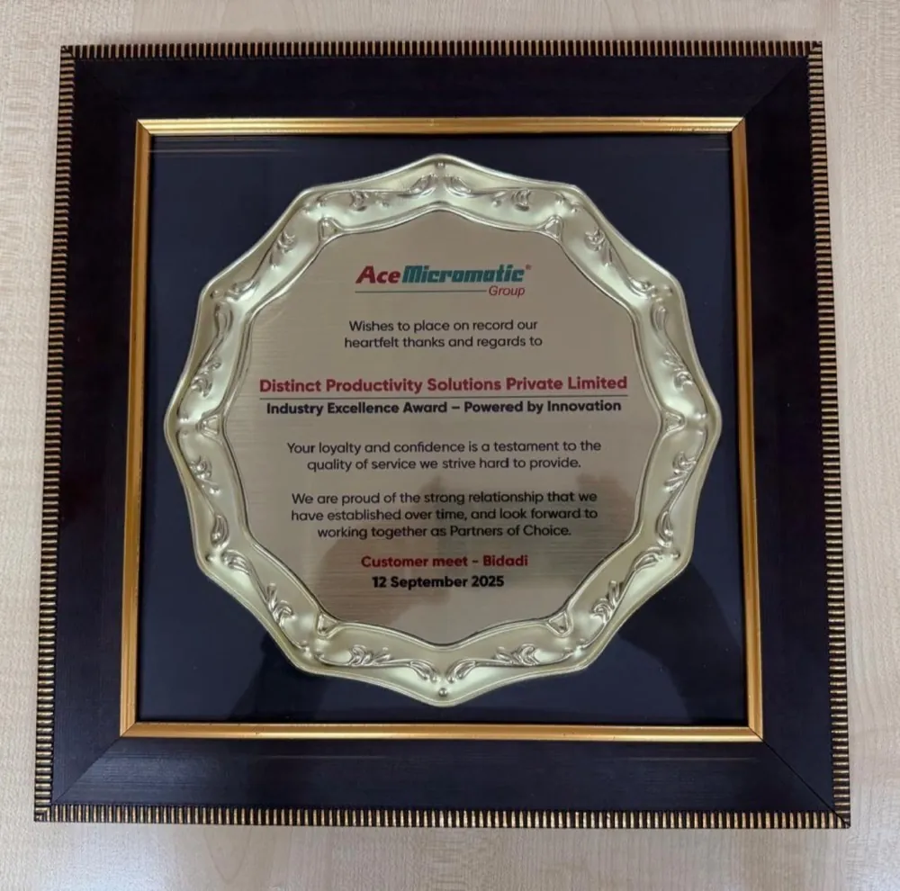 Ace Micromatic Award of Industry Excellence, 2025