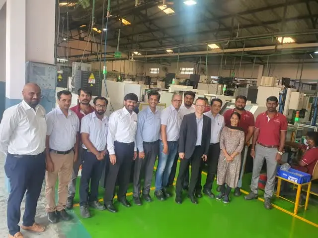 Mr. Timo Rickermann, Chief Purchasing Officer, DMG MORI, visited DPS on 4th May 2022.