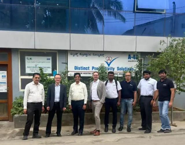 Visit of Mr. Martin Echtler, Chief Purchasing Officer & Mr. Mario Hellmund, Director Global Sourcing, DMG MORI Pfronten, Germany, on 29th October 2025.