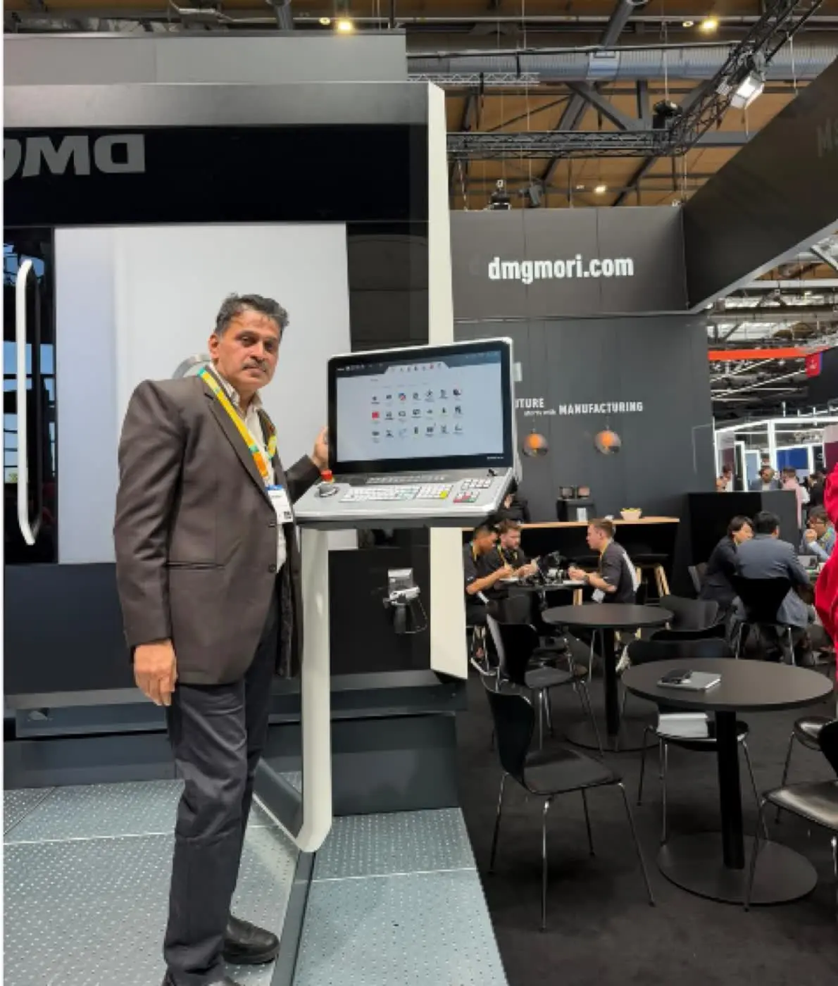 Hannover Messe 2026, 20–24 April 2026, Hannover, Germany. Proud to see our products on display in the DMG MORI booth.