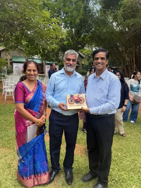 Participation in the CARE Trust event and receiving a memento from the CARE Trust office bearers on 9th May 2026.