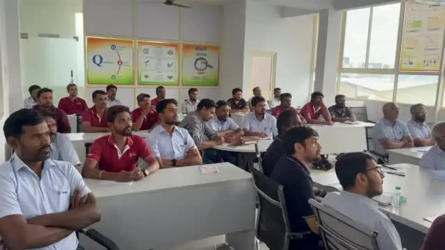 The “Work Effectiveness Program” by Mr. Ashwatha Ramaiah energised about 35 middle-management members over two days, 1st and 8th August 2026.