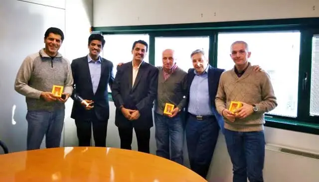 DPS with representatives of M/s. PRAMAC S.R.L. during the visit to Italy in March 2018.