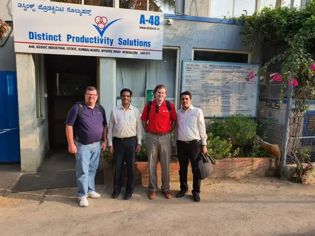 Mr. Nick Ariens & Mr. Rob Olson from M/s. Ariens Inc., USA, visited DPS 1 and DPS 2 on 9th and 10th November 2019. Mr. Nick is the 4th-generation owner of Ariens, manufacturers of snow blowers and garden-care equipment.