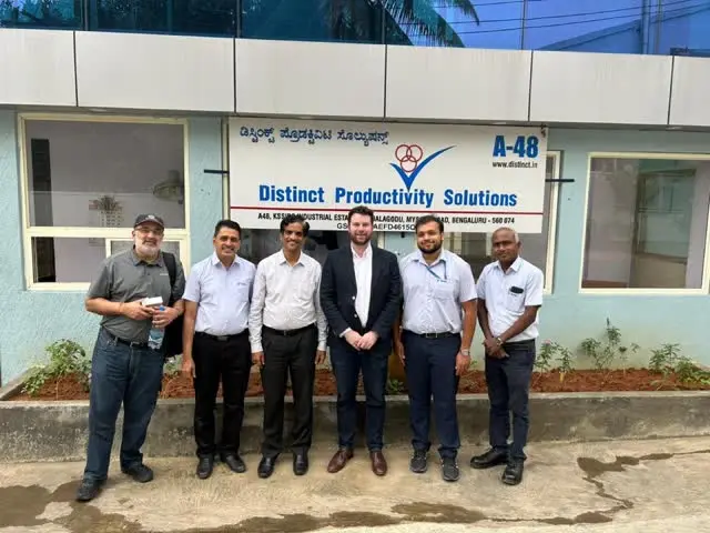 Mr. Paul Dickinson, Strategic Sourcing Manager, AEIENSCO, United Kingdom, visited us on 1st December 2022 to discuss sourcing of parts for their UK plant.