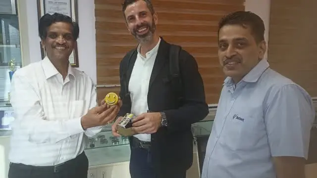 Visit of Mr. Marlon Great, MD of CNC24, Germany, on 16th February 2024.