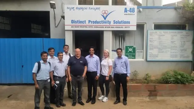 Mr. Martin Heinz, Head Purchase and Ms. Jessica Bill visited DPS on 19th April 2019 to discuss procurement of 3,00,000 bearing bushes for the Rexroth AG plant in NuP2, Germany.