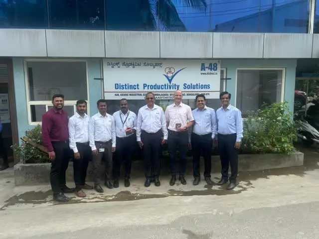 Visit of Mr. Karl Groll (NuP2/PM), Plant Manager, Germany, during October 2023.