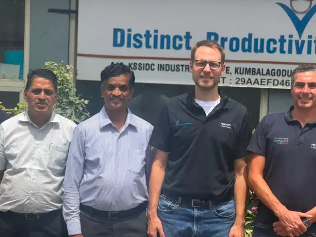 Visit of Dr. Sebastian Mueller, Mr. Jan Friedrich, Mr. Keyur Shah & Mr. Nikhil B. Kalale, Industrial Hydraulics DC-IH/MG, on 11th July 2026.